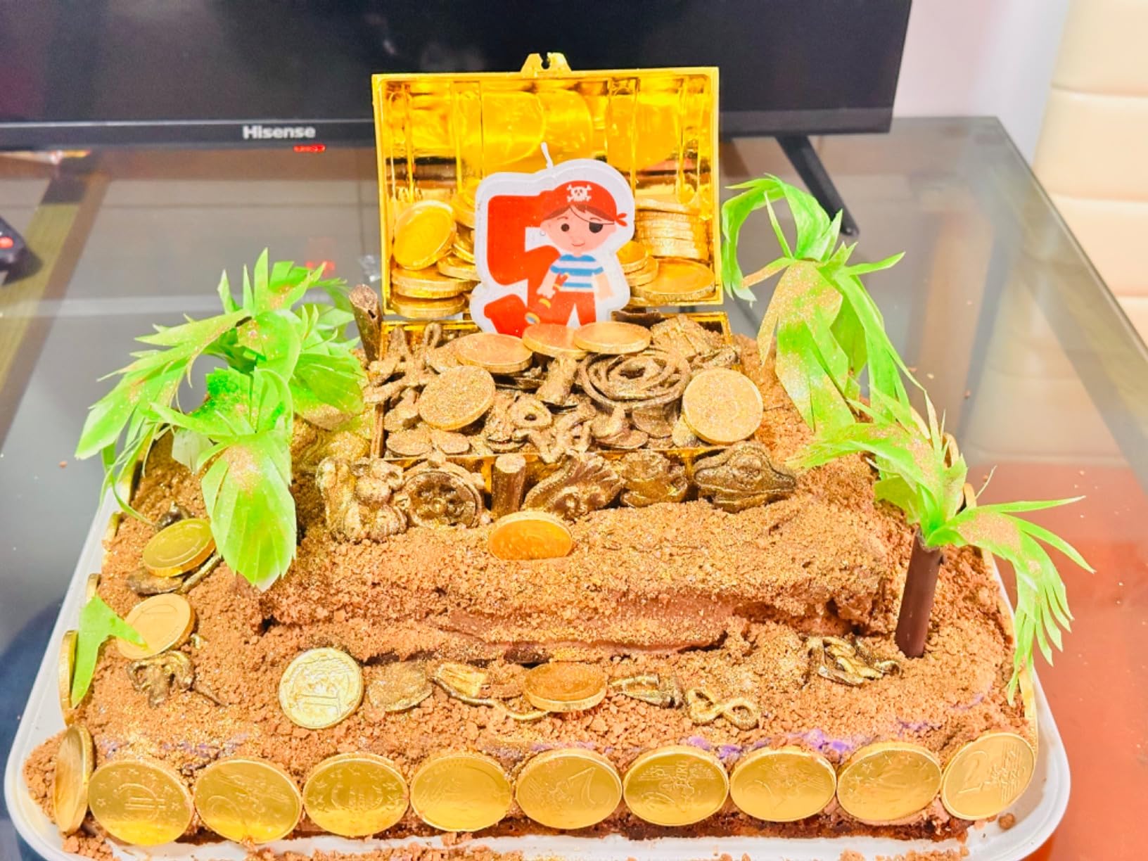 Avis Coffre au trésor pour enfants avec cadenas et décoration pirate