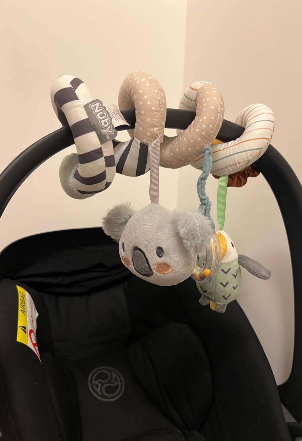 Avis Spirale d’activités montessori pour poussette et lit