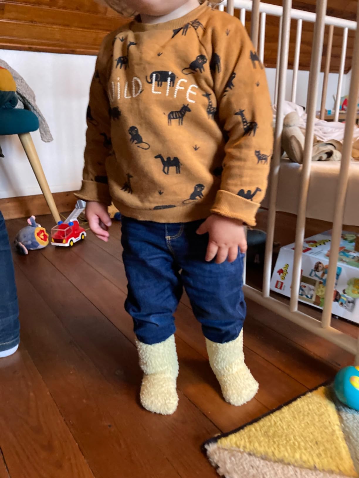 Avis Chaussettes antidérapantes bébé fille et garçon 1-6 ans