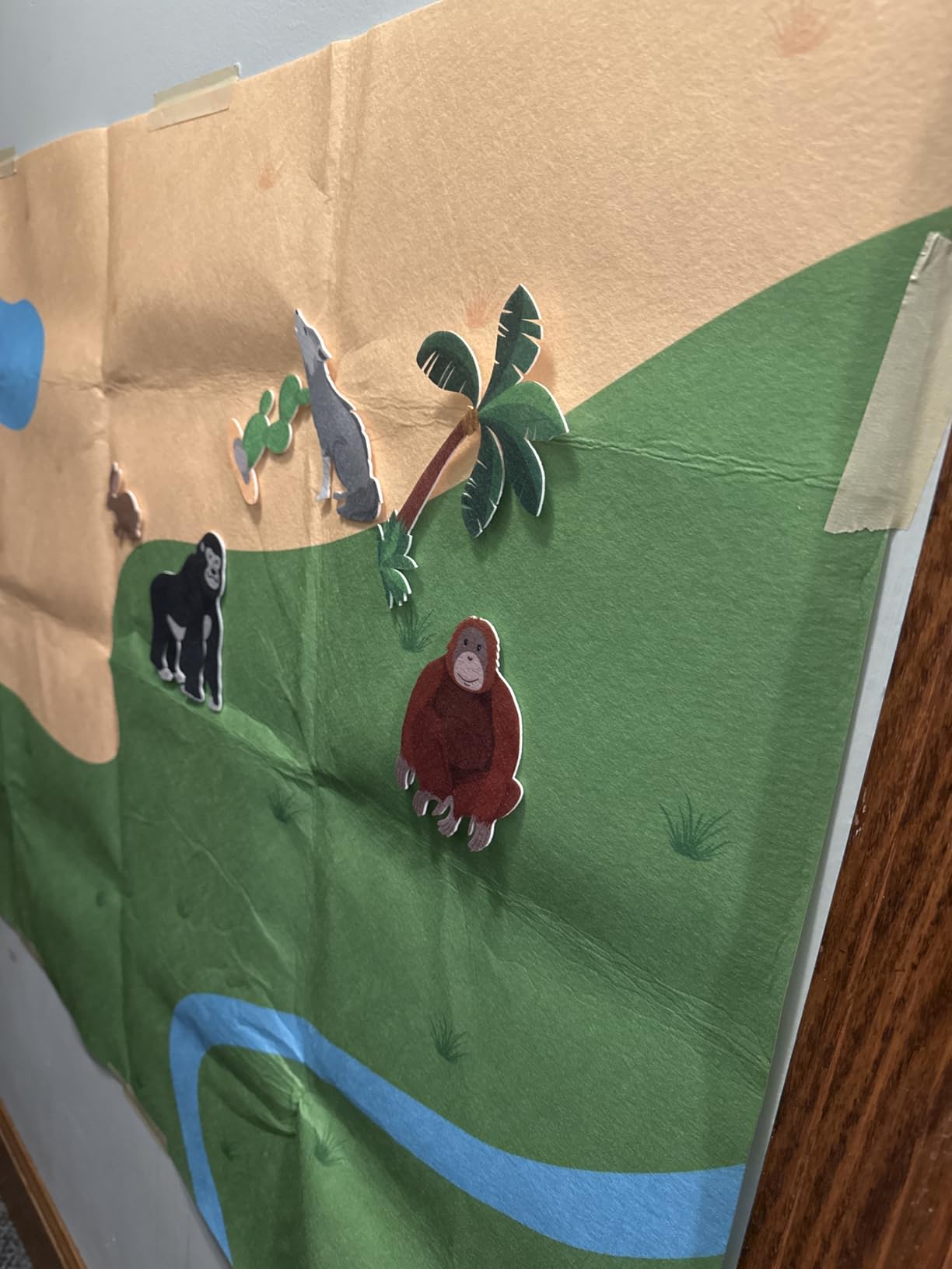 Avis Panneau feutrine animaux montessori pour enfants 3-8 ans