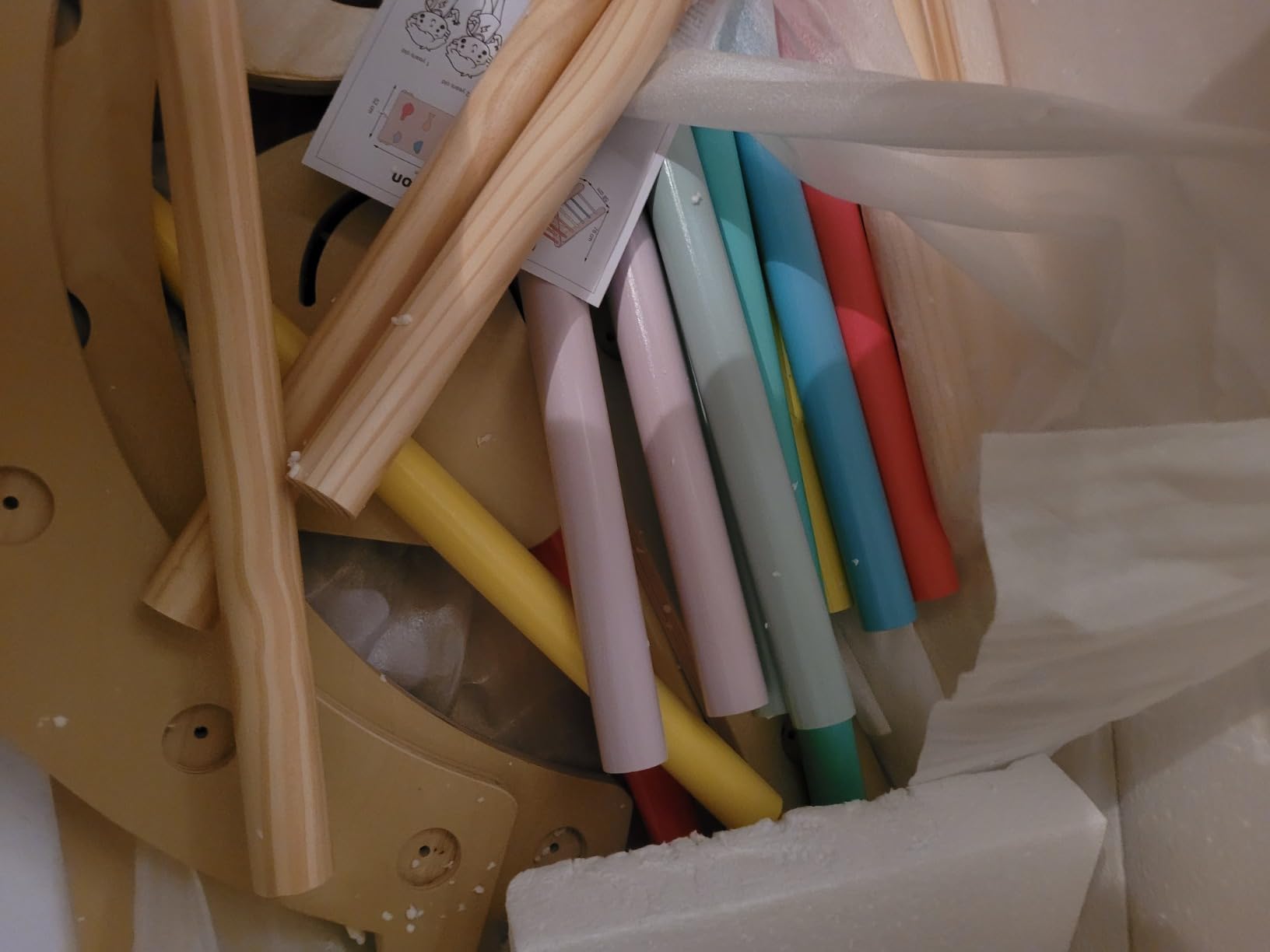 Avis Balançoire montessori en bois pour tout-petits avec échelle pliable