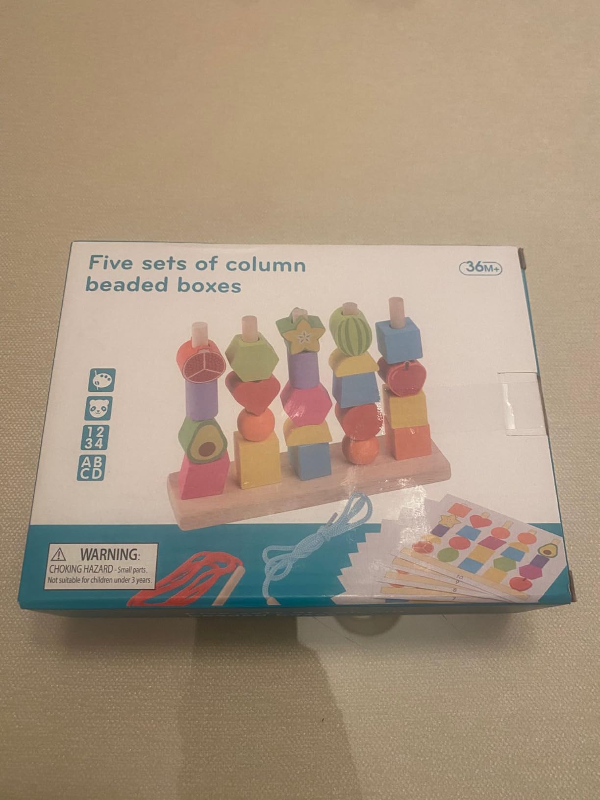 Avis Jouets d’enfilage Montessori pour développer la motricité