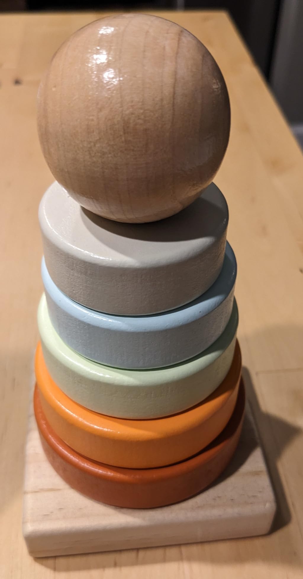 Avis Jouet en bois Montessori pour bébé 1 an