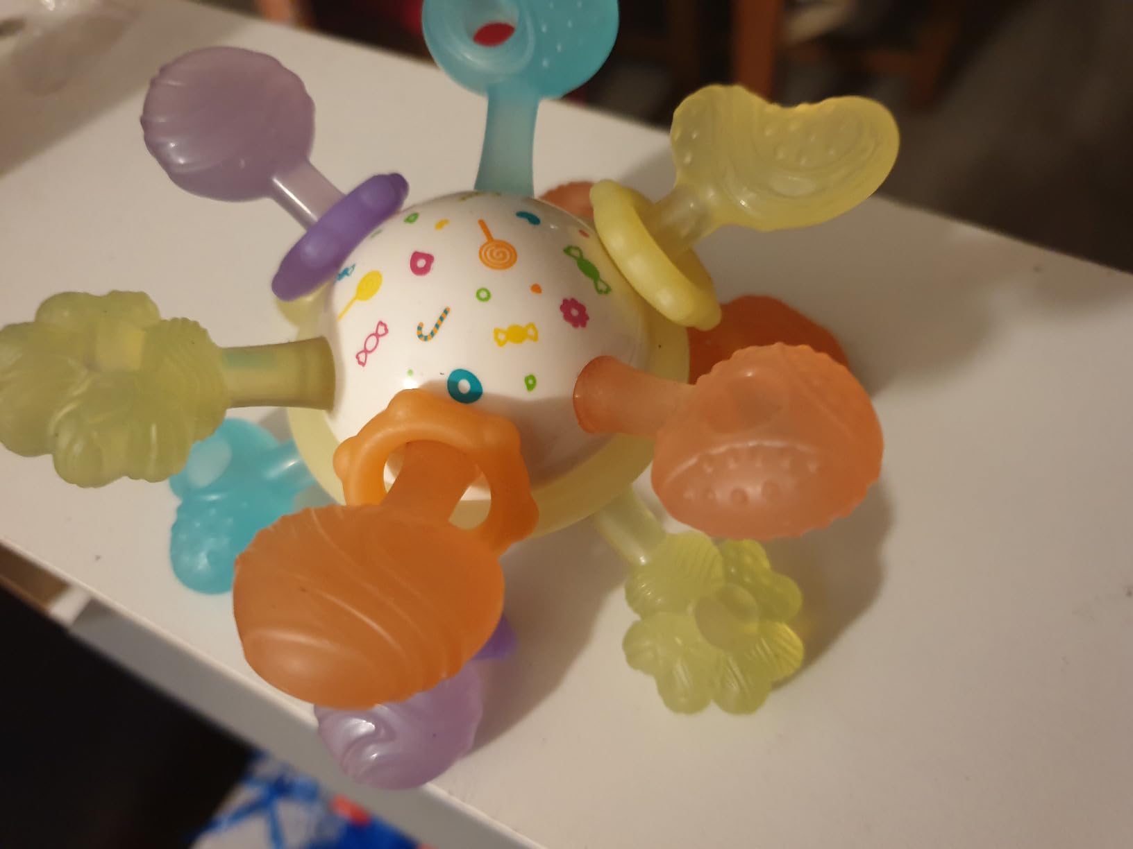 Avis Balle sensorielle en silicone souple pour bébé montessori