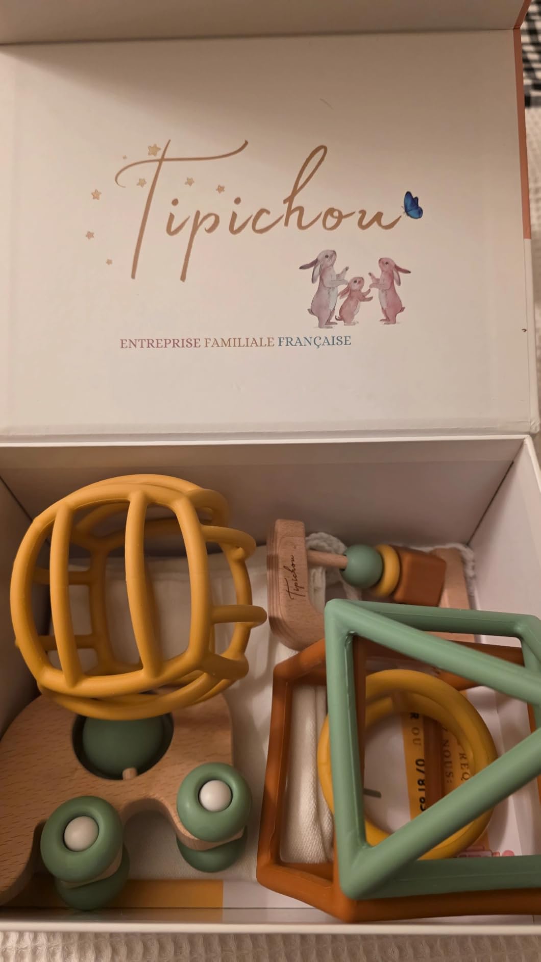 Avis Jouets d’éveil montessori pour bébé en bois et silicone