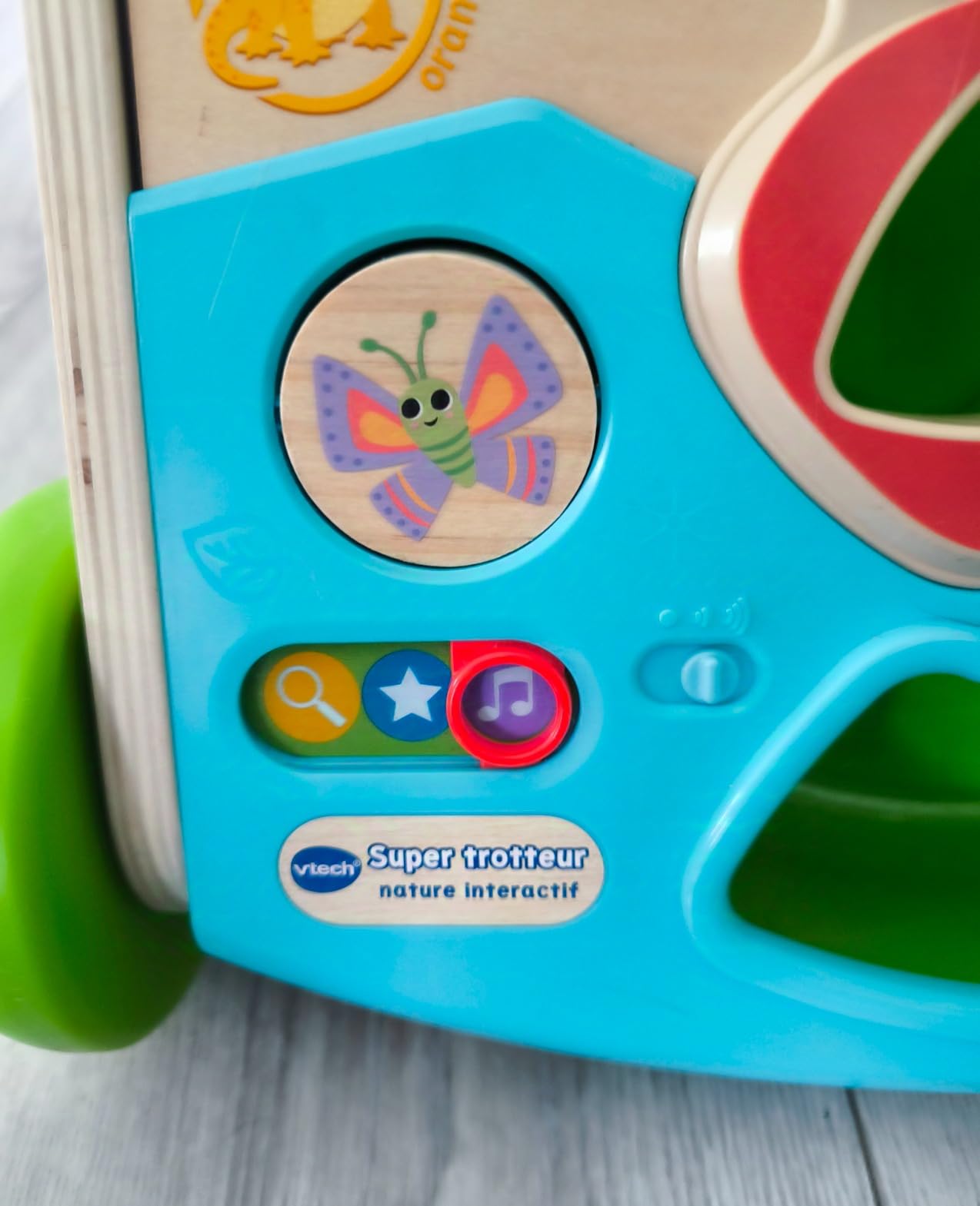 Avis Chariot de marche en bois interactif pour bébé dès 9 mois