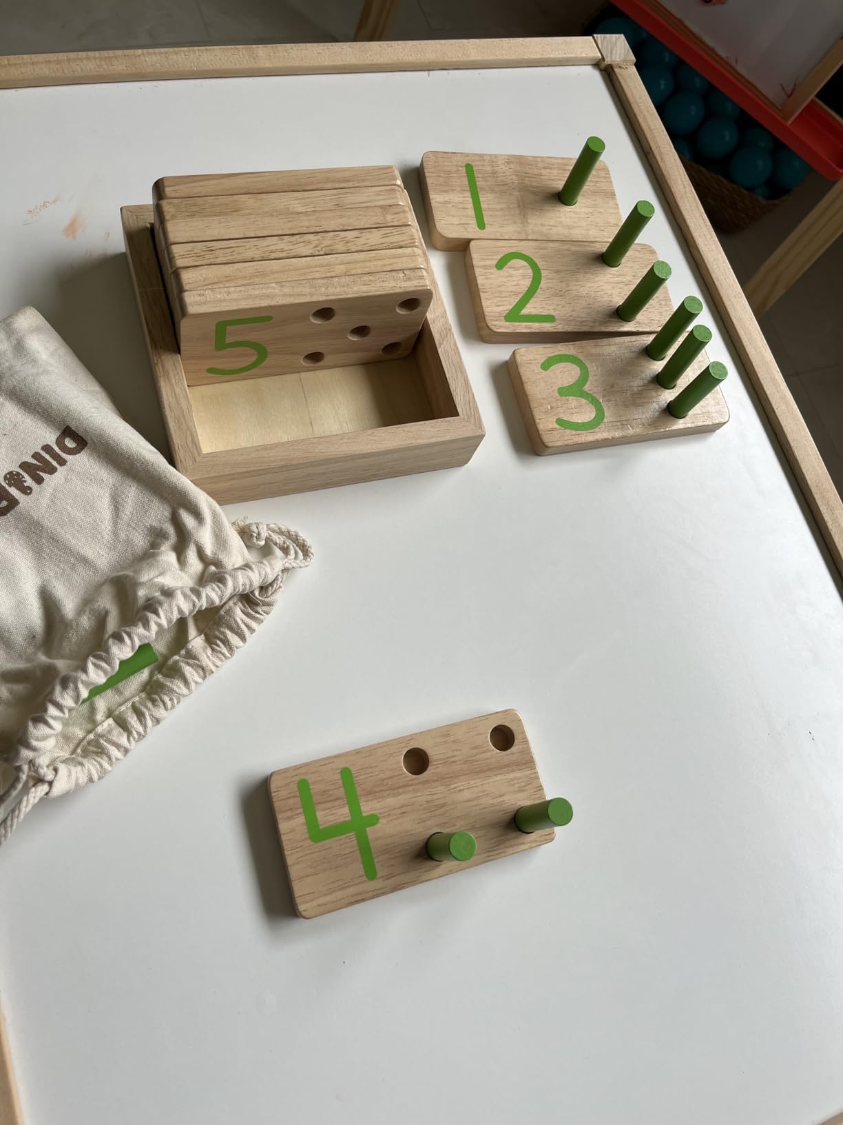 Avis jeu éducatif en bois montessori pour apprendre les chiffres