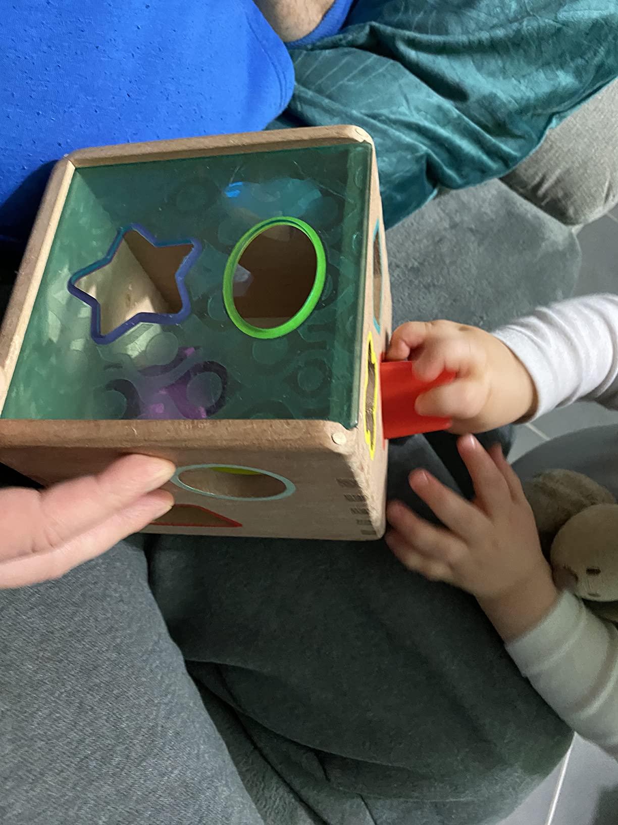 Avis Cube de tri des formes en bois éducatif pour enfants dès 18 mois