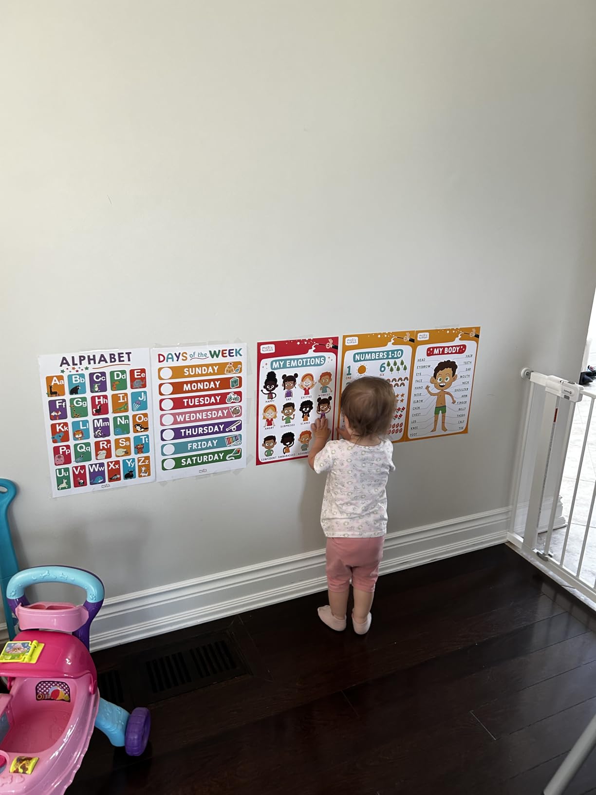 Avis affiche éducative montessori pour enfants – alphabet et apprentissages