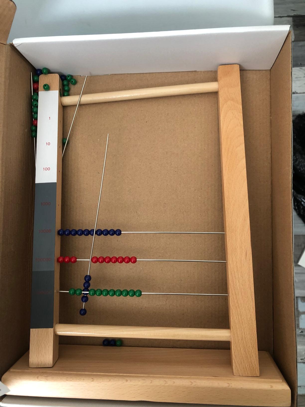 Avis Grand boulier Montessori haut de gamme pour développement enfant