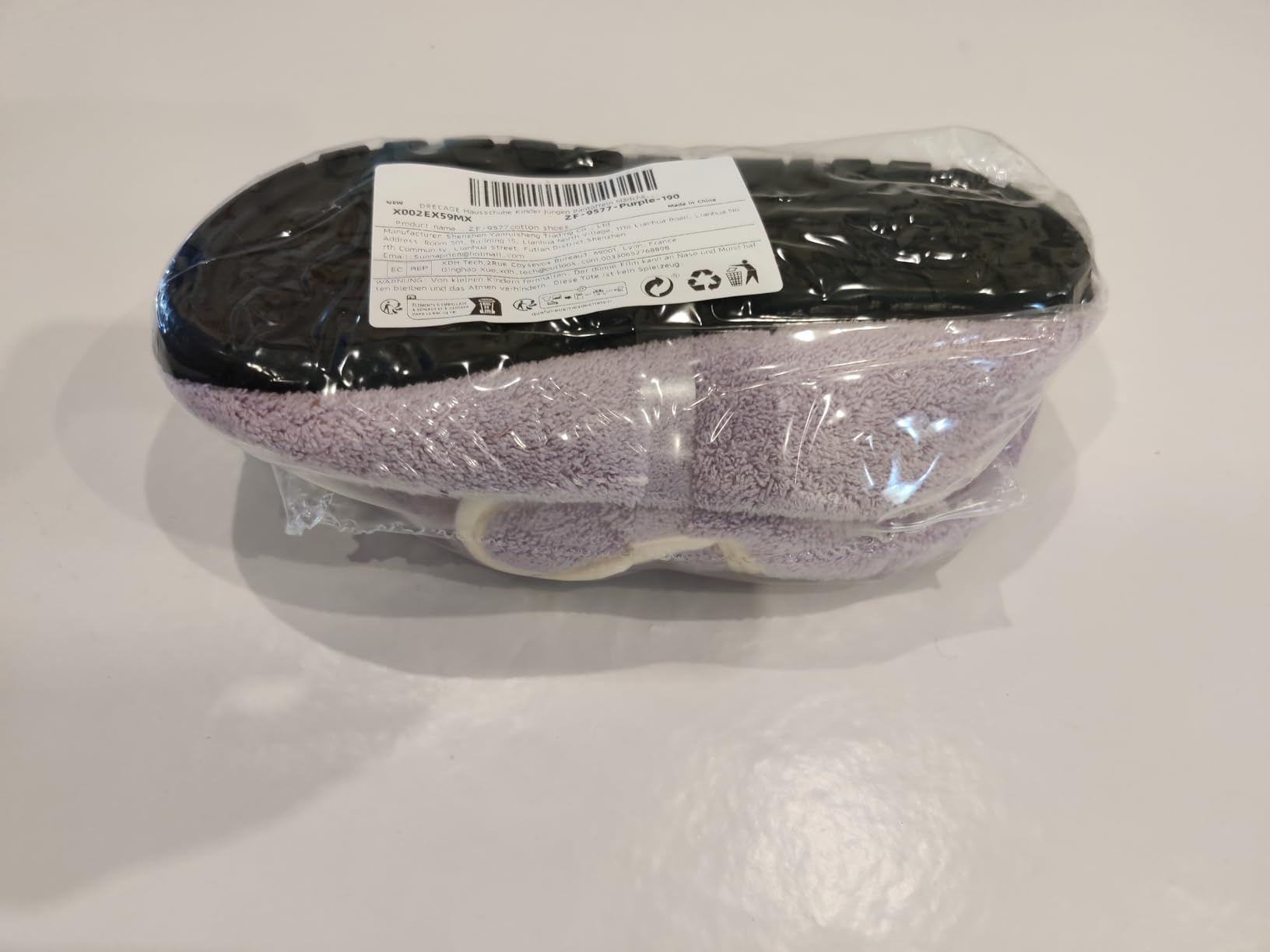 Avis Chaussons montessori hiver antidérapants pour enfant