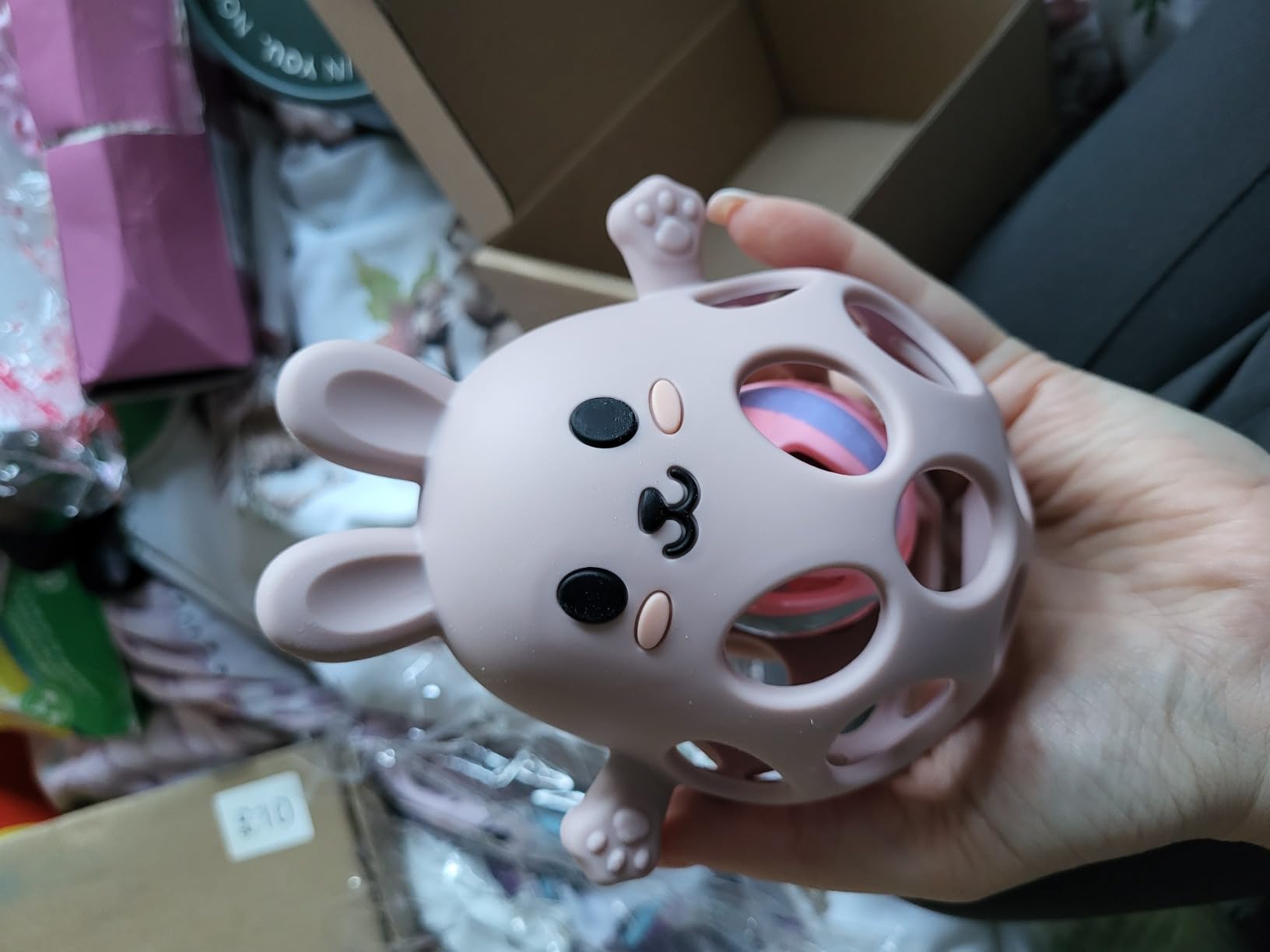 Avis Anneau de dentition Montessori et hochet pour bébé 0-6 mois