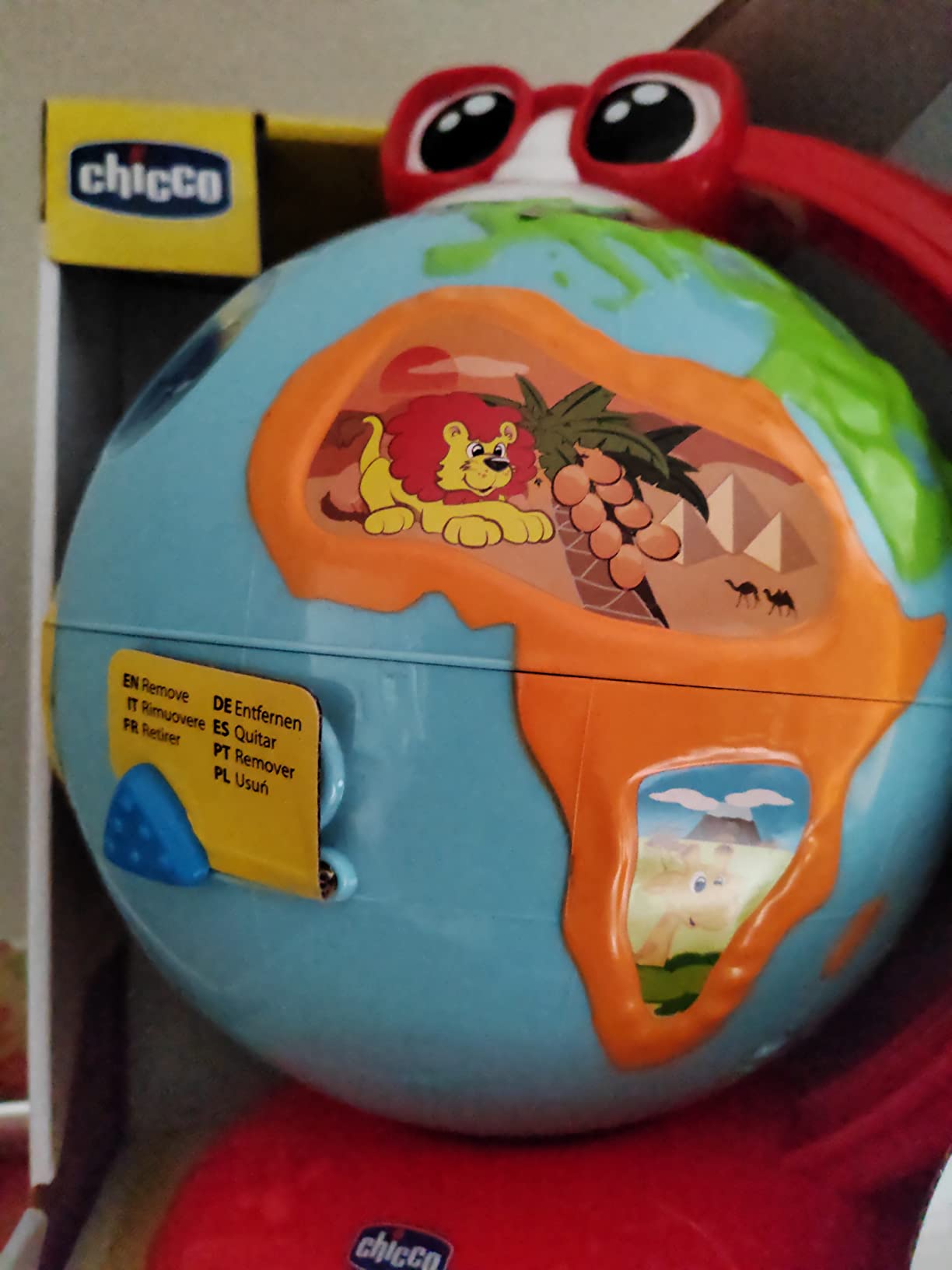 Avis globe éducatif chicco edu globe pour apprendre la géographie