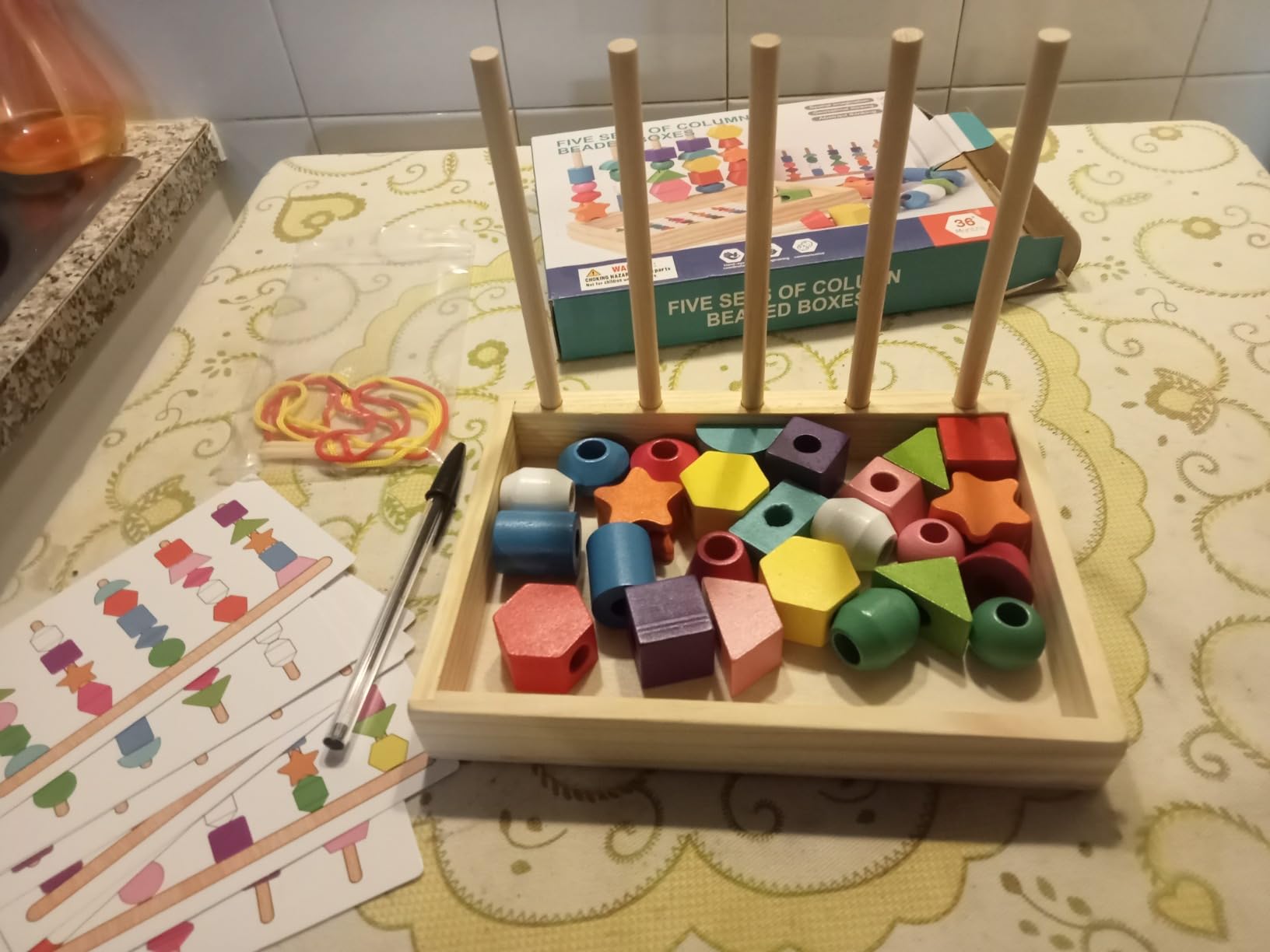 Avis Jouet montessori en bois 3 en 1 pour développer les compétences des 2-5 ans