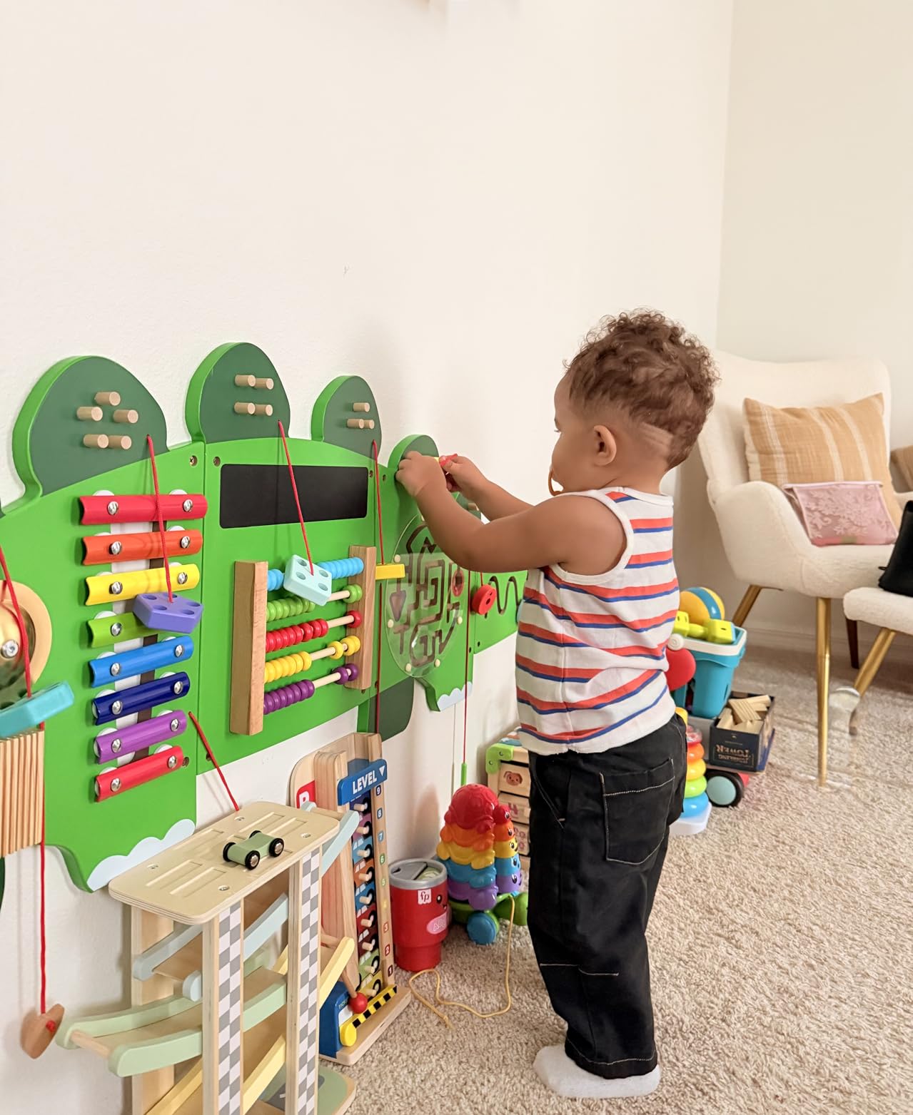 Avis panneaux muraux d’activités dinosaure pour enfants montessori