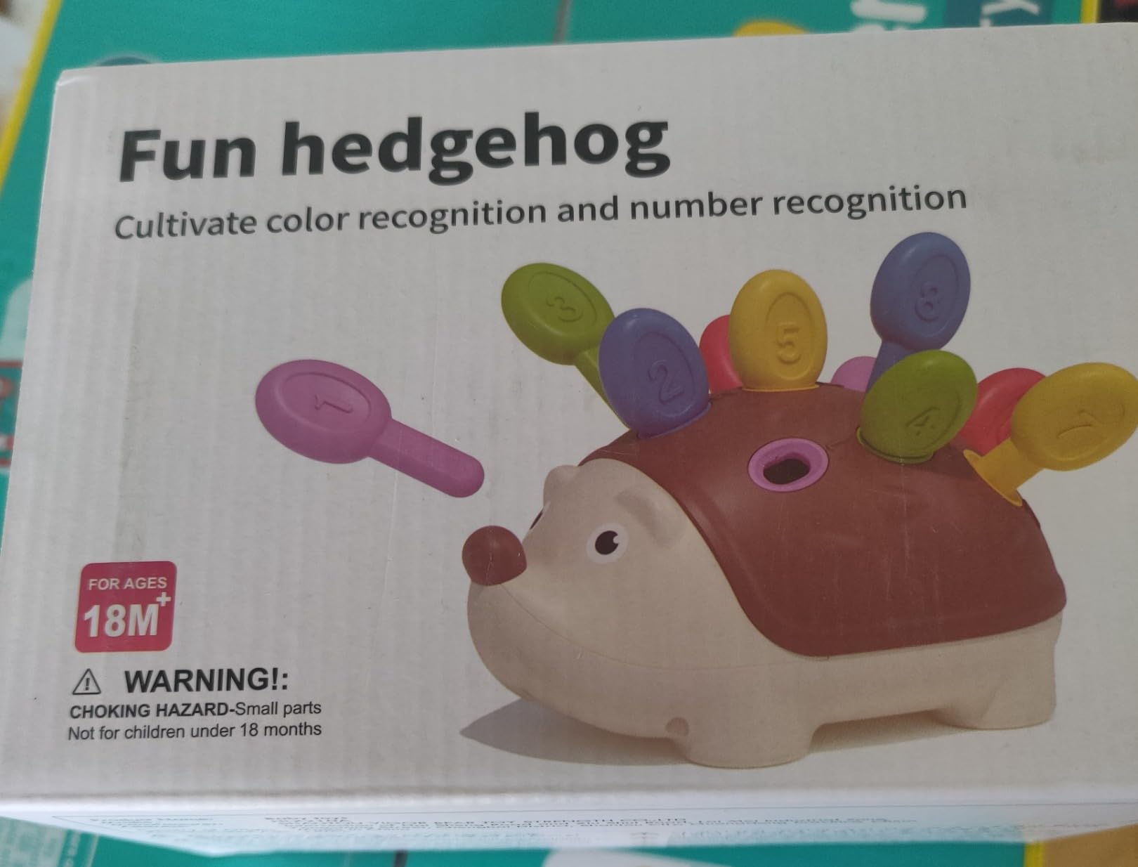 Avis Jouet montessori hérisson pour motricité et apprentissage des couleurs