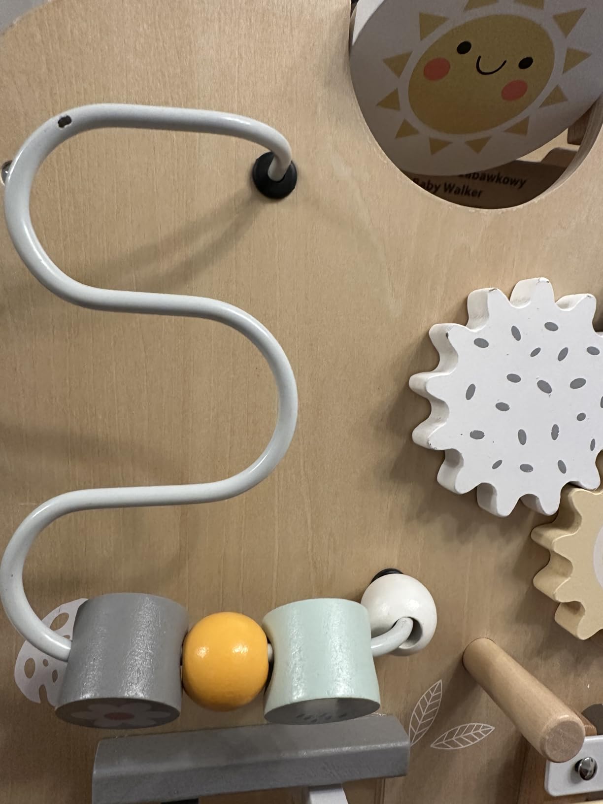 Avis Trotteur bébé en bois 8-en-1 avec table d’activités éducative