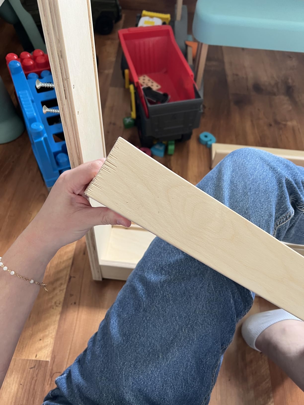 Avis Bibliothèque montessori en bois naturel pour enfants