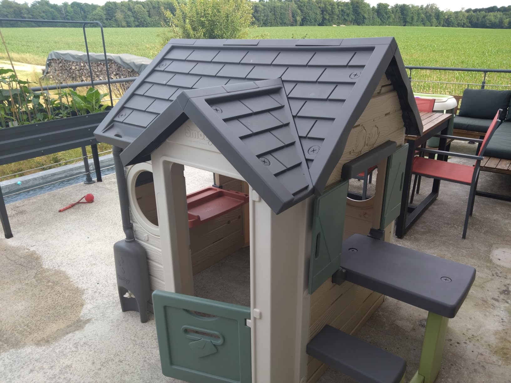 Avis Porteur rookie rouge en métal avec coffre à jouets dès 12 mois