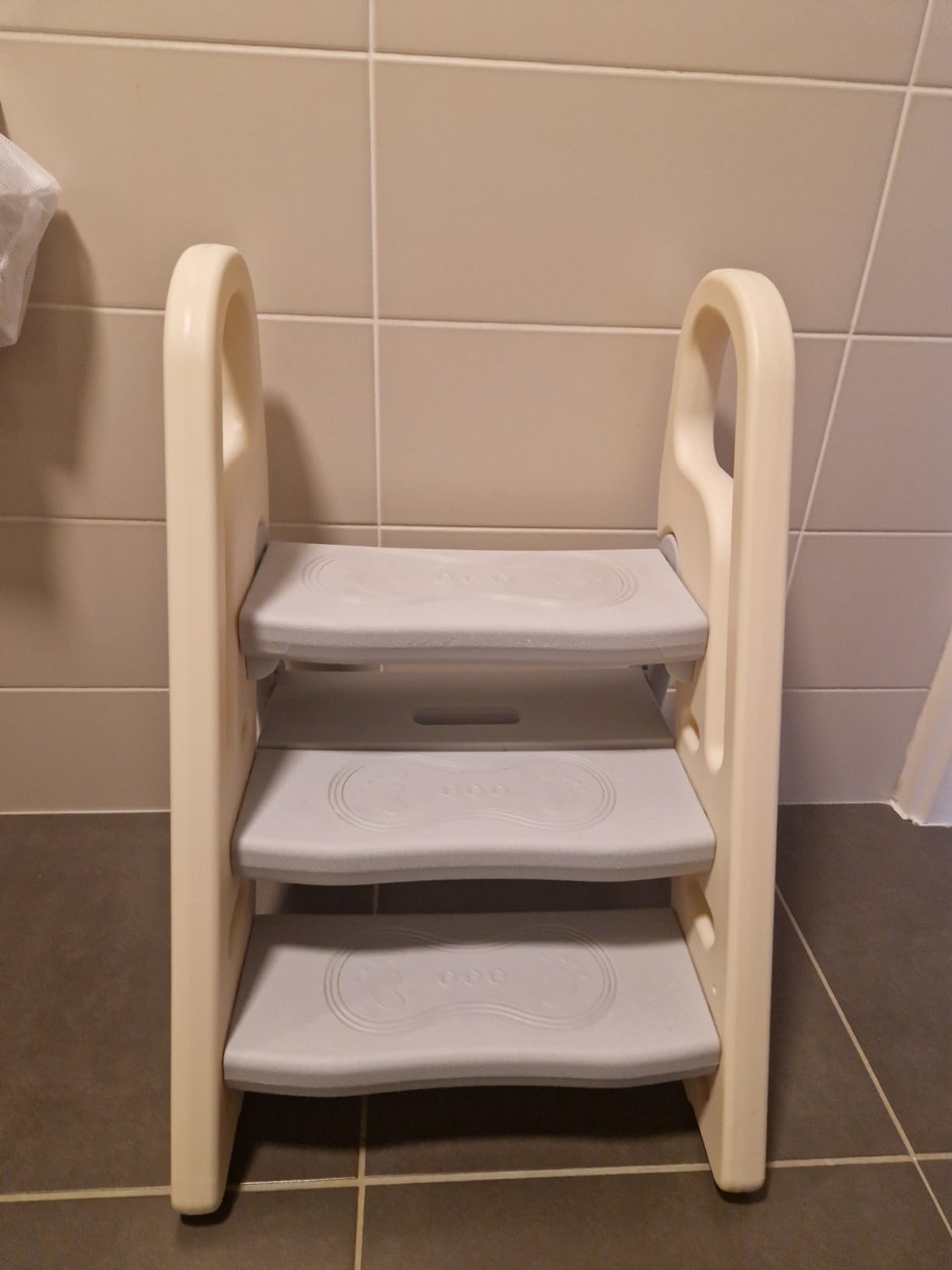 Avis Marchepied pliable pour enfant à hauteur réglable et antidérapant