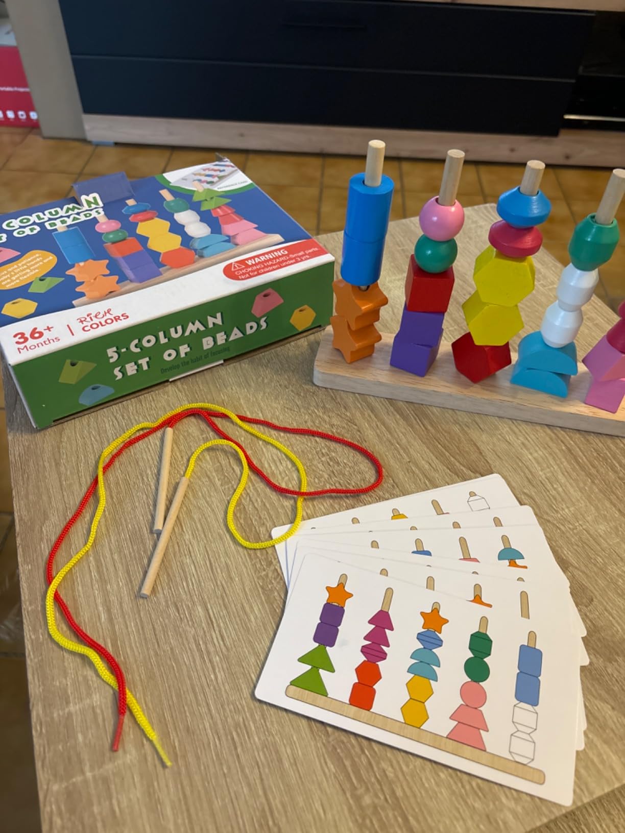 Avis Jouet montessori en bois éducatif et empilable pour enfants 2 à 6 ans