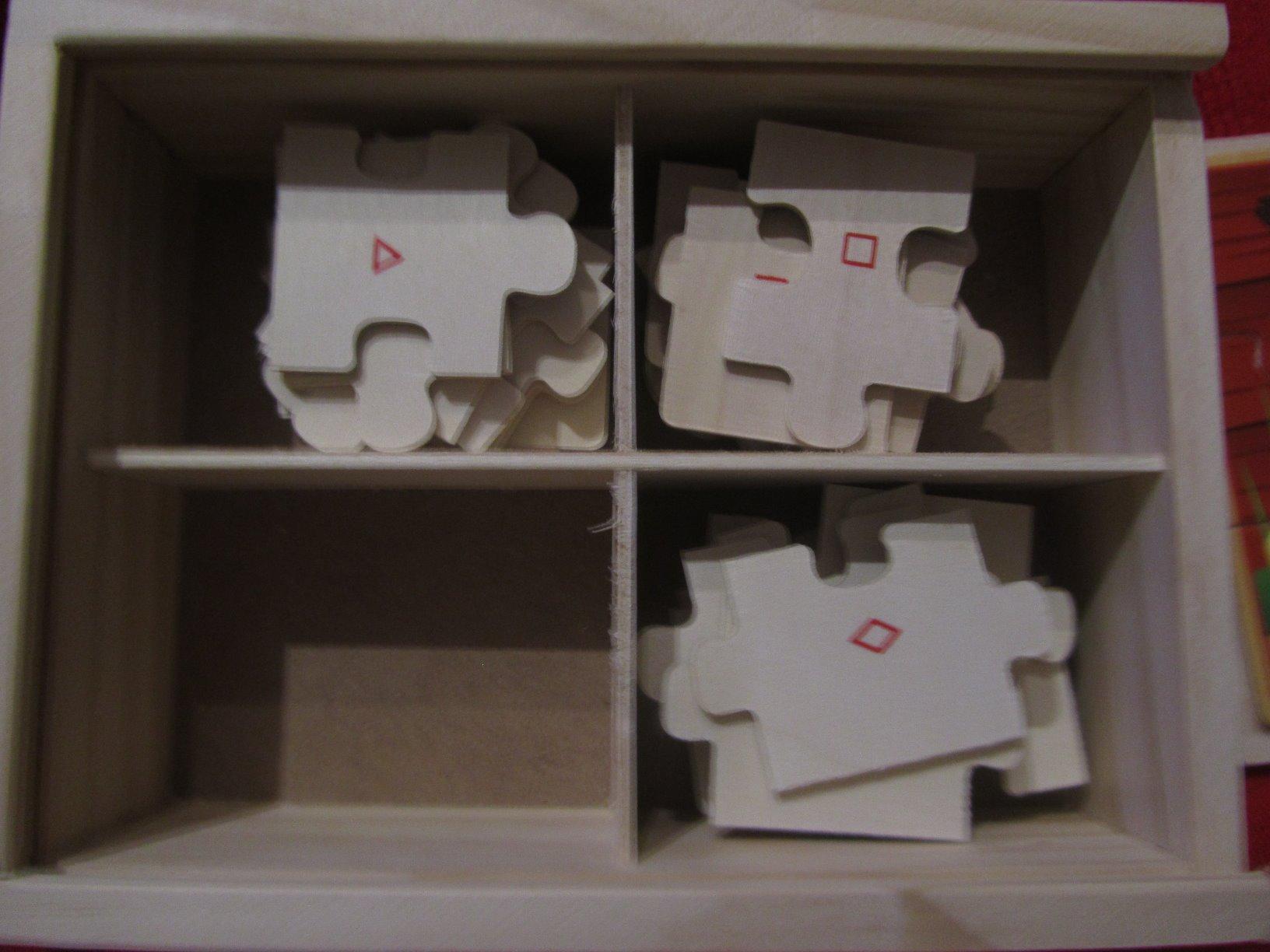 Avis Lot de 4 puzzles dinosaures en bois pour enfants dès 3 ans