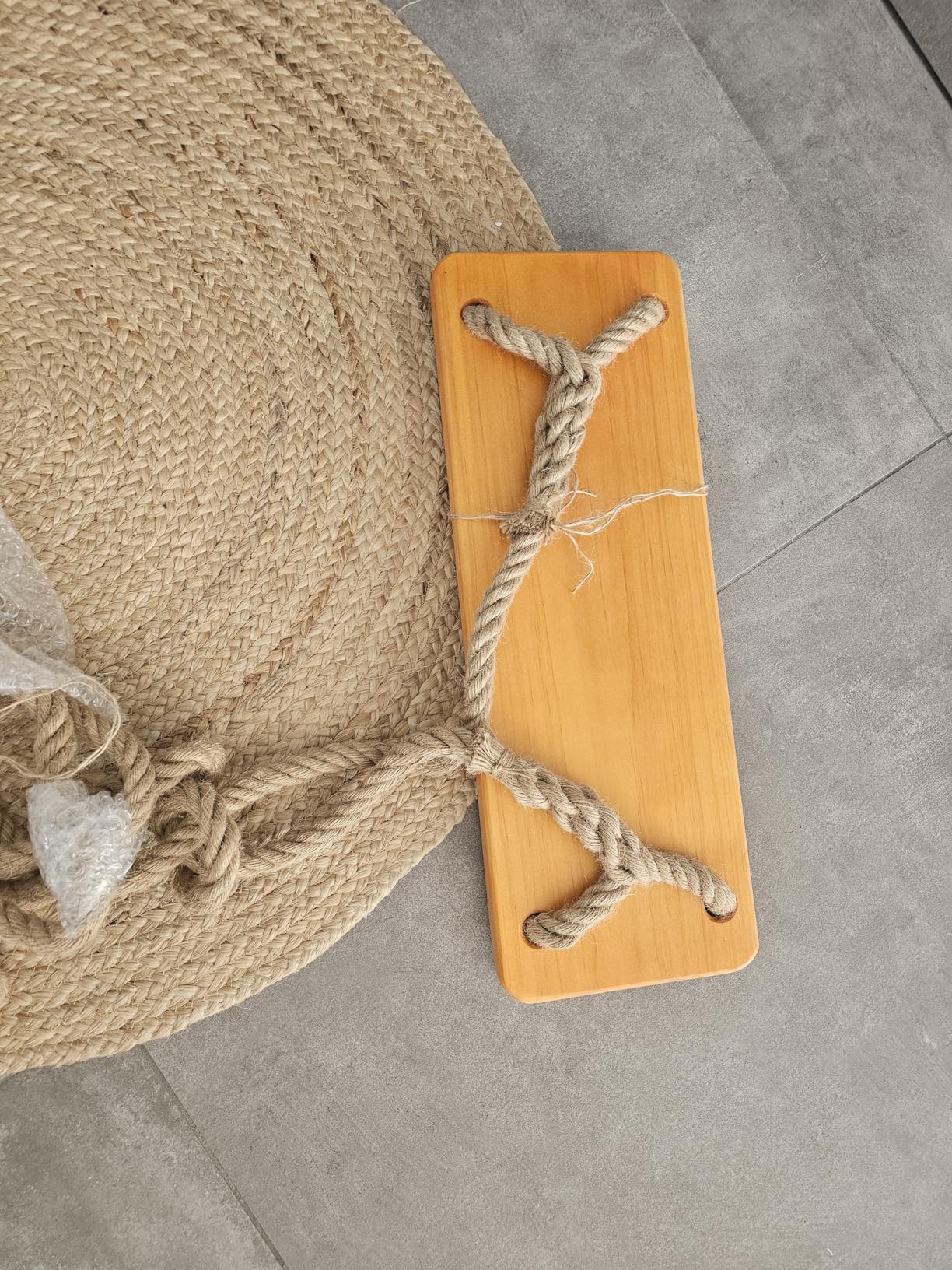 Avis Balançoire en bois Montessori pour enfants et adultes