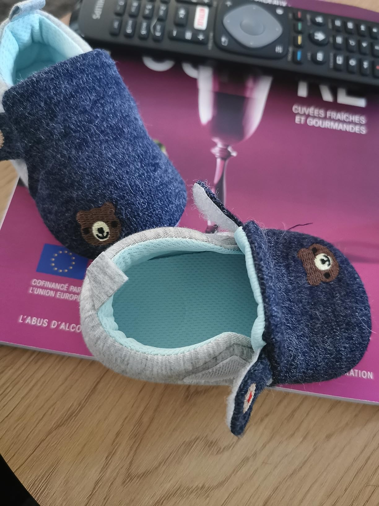 Avis Chaussons bébé premiers pas doux et respirants