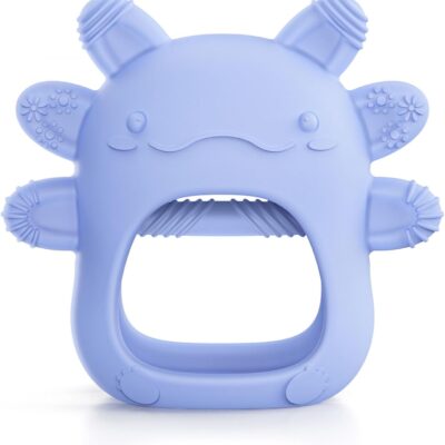 Anneau de dentition en silicone pour bébé sans BPA