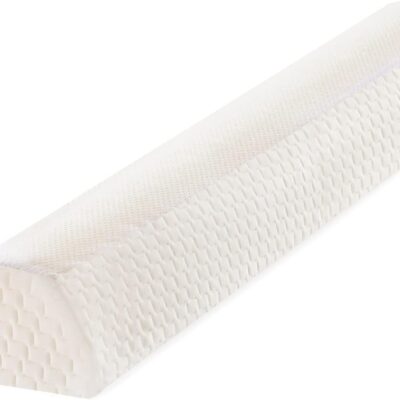 Barrière de lit en mousse pour enfants avec housse antidérapante et lavable