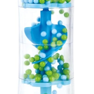 Bâton de pluie en bois bleu pour bébé dès 12 mois