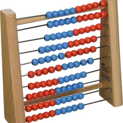 Boulier en bois Goki pour bébé et développement Montessori