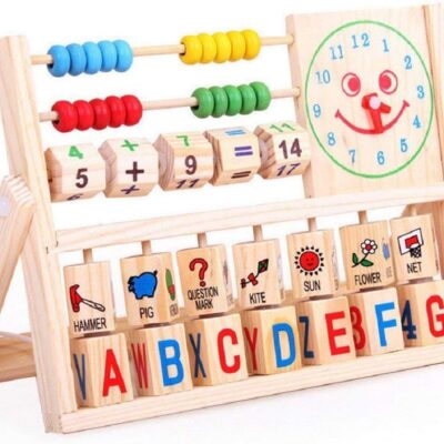 Boulier en bois Montessori pour enfants 5 ans