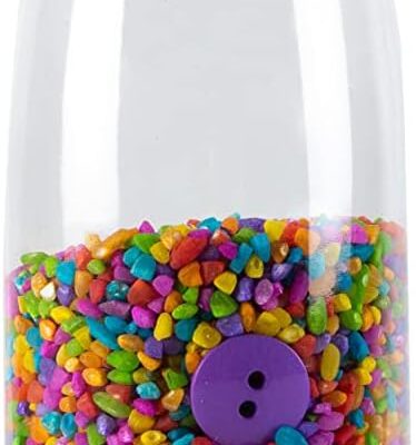 Bouteille sensorielle multicolore pour bébé et éveil