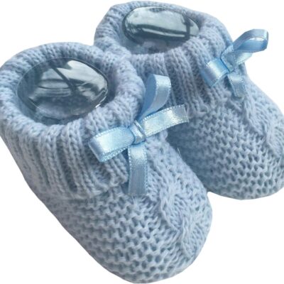 Chaussons en tricot doux pour bébé 0-3 mois montessori