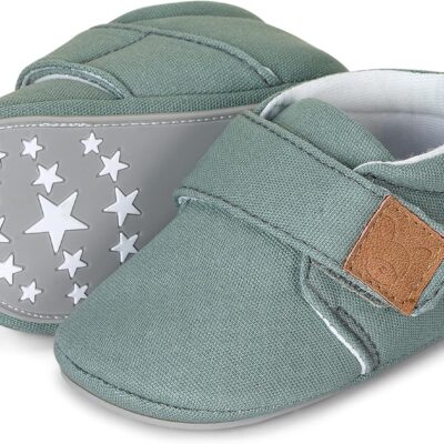 Chaussons montessori bébé semelle souple mixte
