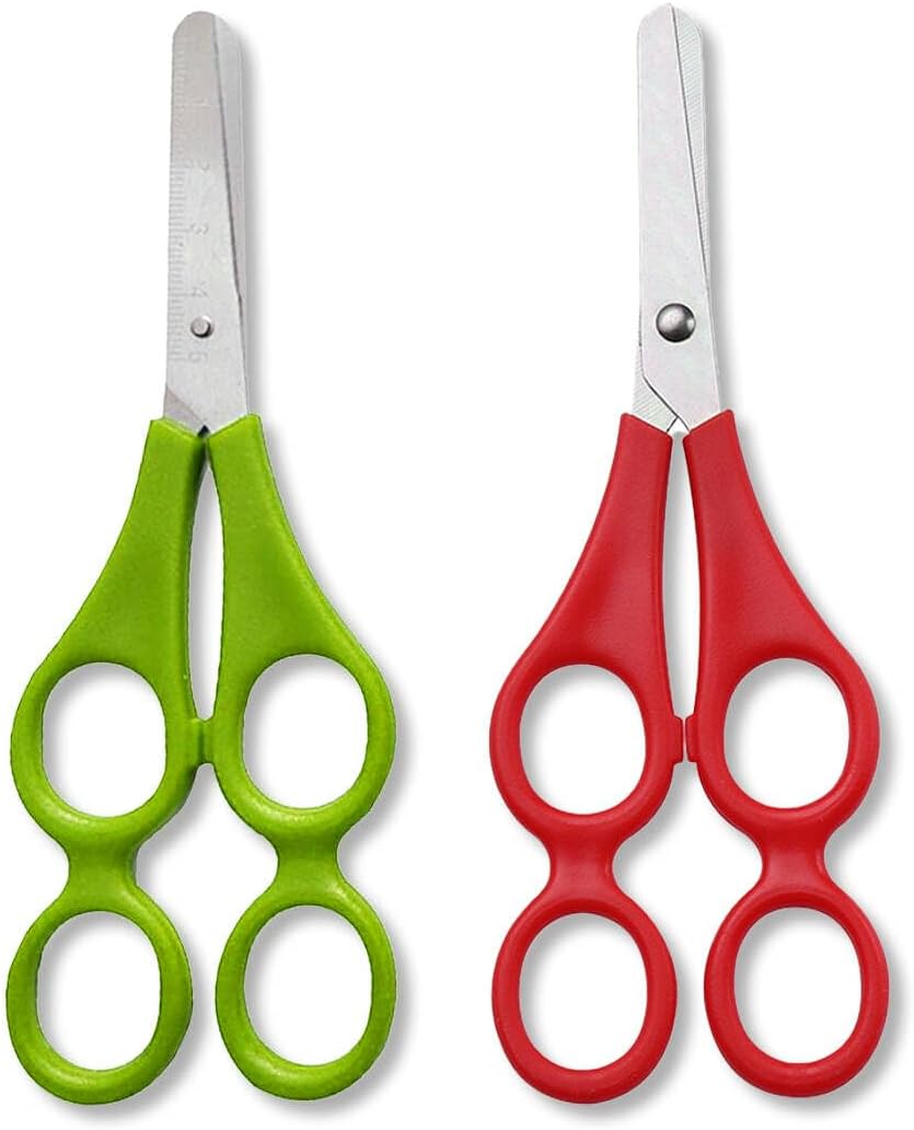 Ciseaux d'apprentissage sécurisés pour enfants et parents