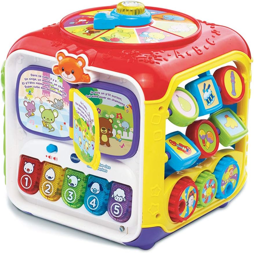 Cube d'activités VTech pour bébé - éveil et apprentissage