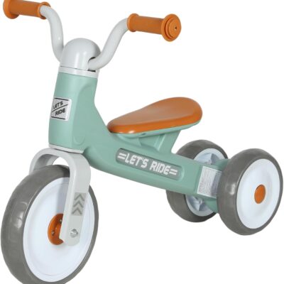 Draisienne bébé 1-3 ans avec 3 roues silencieuses et direction sécurisée