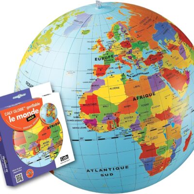 Globe éducatif montessori Caly globe MAXI