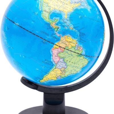 Globe terrestre éducatif 25 cm en anglais