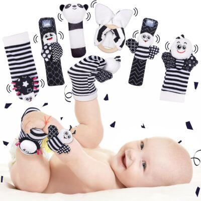 Hochet bébé Montessori jouet d'éveil 0-12 mois