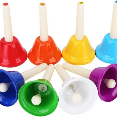 Jeu de cloches diatoniques pour enfants Montessori