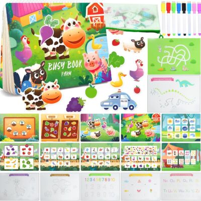 Jeu et livre Montessori éducatif pour enfants de 0 à 3 ans