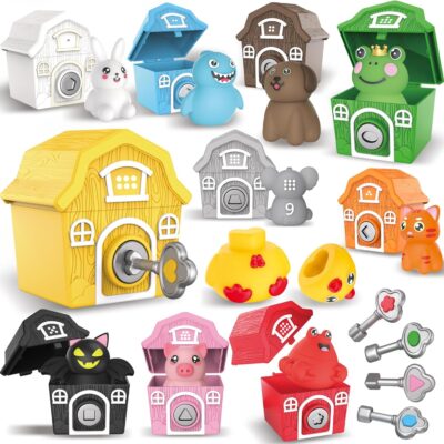 Jouet montessori animaux de la ferme pour enfants 2 ans et plus