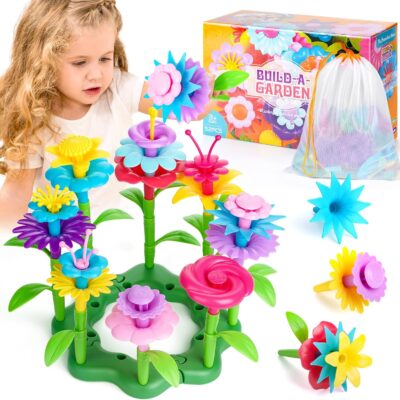 Jouet montessori fleurs de jardin pour enfants dès 3 ans
