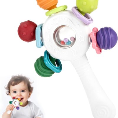Jouet sensoriel Montessori pour bébé : éveil et développement des dents