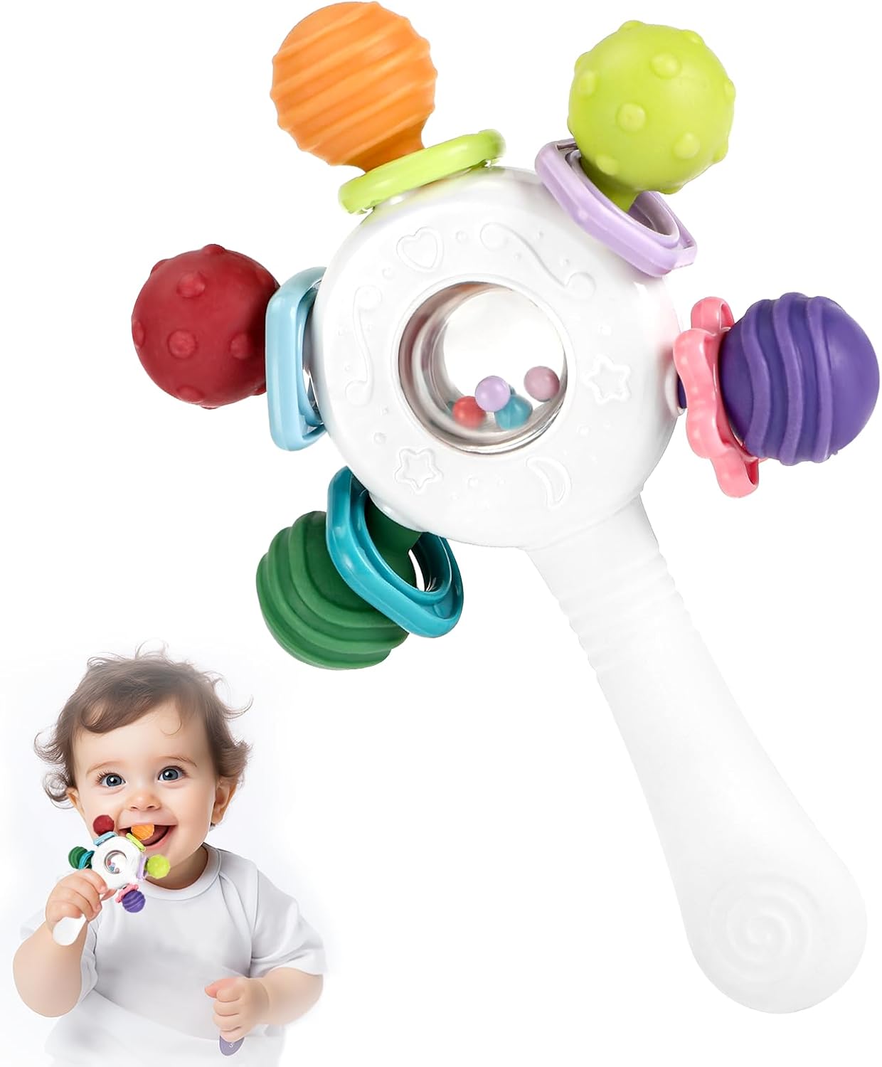 Jouet sensoriel Montessori pour bébé : éveil et développement des dents