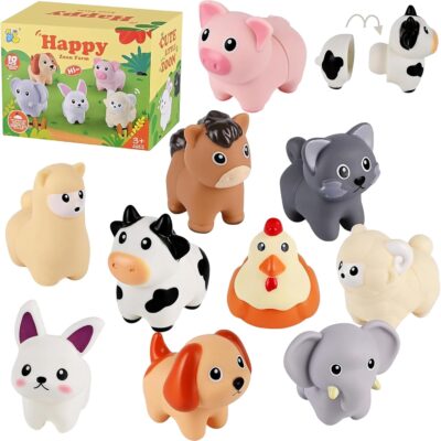 Jouets d'apprentissage et de tri animaux pour enfants