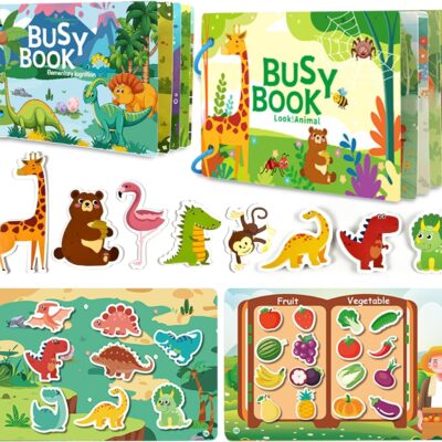 Livre Montessori d'activités éducatives pour enfants 1 à 5 ans